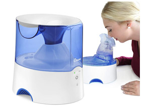 Crane 2 in 1 Personal Steam Inhaler & Warm Mist Humidifier