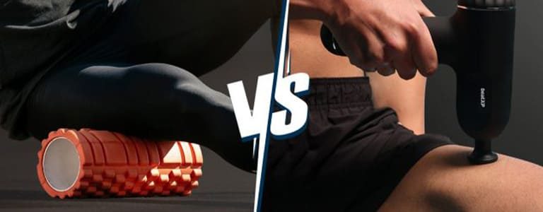 Foam Rollers vs Massage Guns