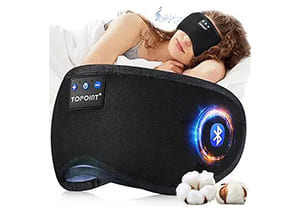 TOPOINT Sleep Mask Headphones